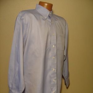 Robert Talbott Mens Blue Button Down Collar